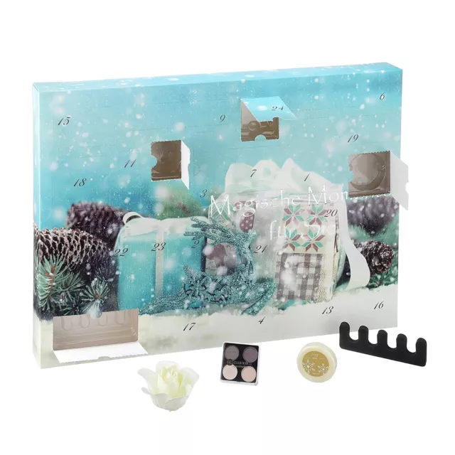 Accentra Adventskalender für Frauen Mädchen Nagellack Make Up Beauty Wellness