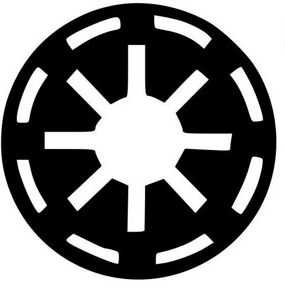 Galactic Republic Vinyl Decal Sticker Car Window Starwars Star Wars Logo Design