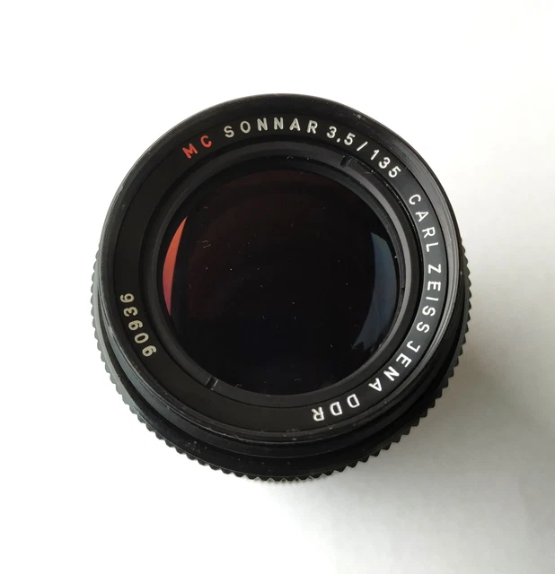 Carl Zeiss Jena (red MC) Sonnar 3.5/135mm mit M42-Anschluss