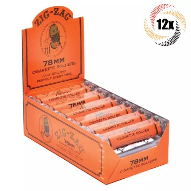 Zig Zag French Orange 1.25 1 1/4 Rolling Papers 24 Booklet (32