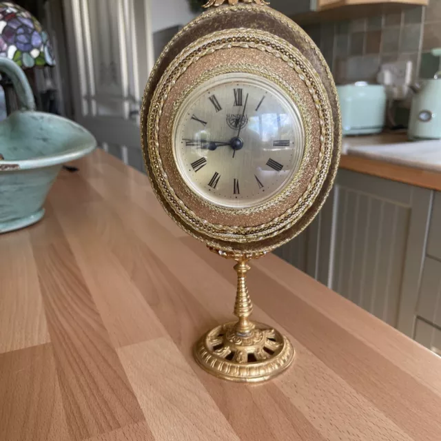 Stunning Ostrich Egg Clock