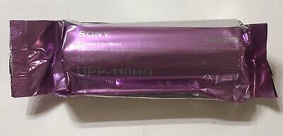 Tipo de papel de medios de impresión térmica Sony V (Alto Brillo)/UPP-110HG (110mm X 18m)