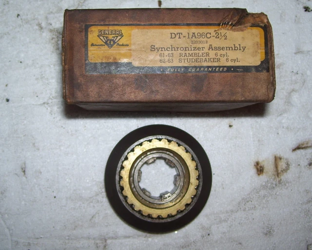 1961 1962 1963  Rambler Studsbaker Synchronizer Nos Dt-1A96C-2 1/2