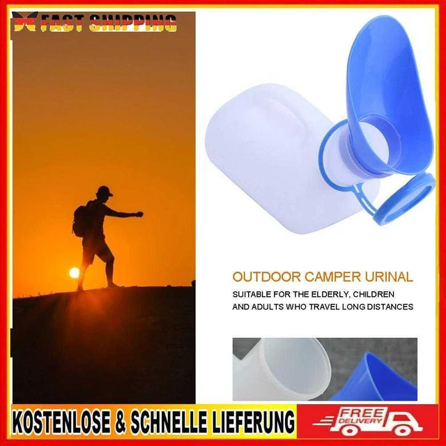 Plastic Portable Urinal Toilet Rescue Aid Bottle Camping Car Urinal for Unisex