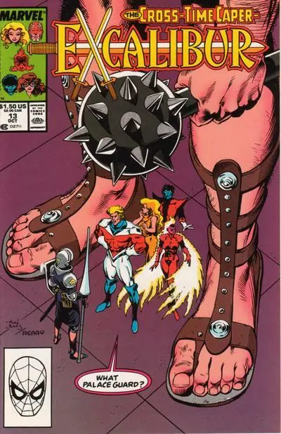Excalibur #13 Marvel Comics October Oct 1989 (FN)