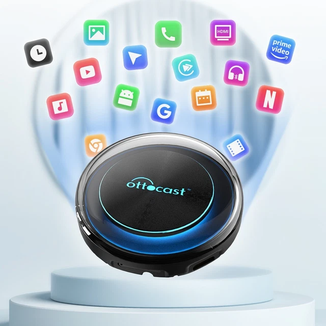 CARPLAY/ANDROID AI BOX Wireless Android Auto/CarPlay Adapter-Android 10 ...