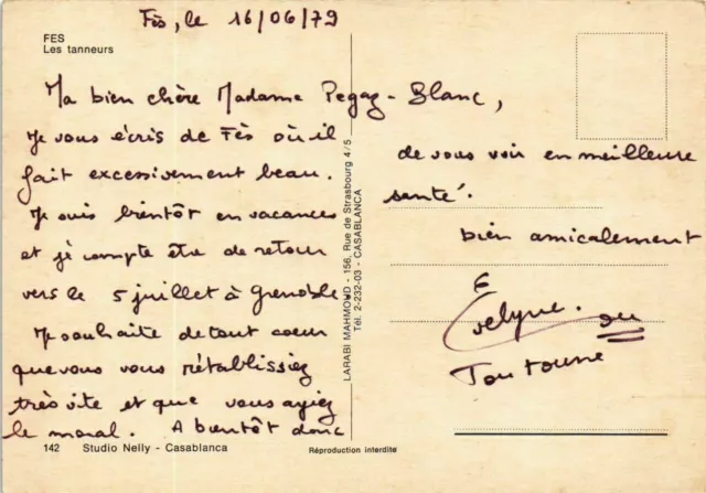CPM AK Fez - Les tanneurs MAROC (880429) 2