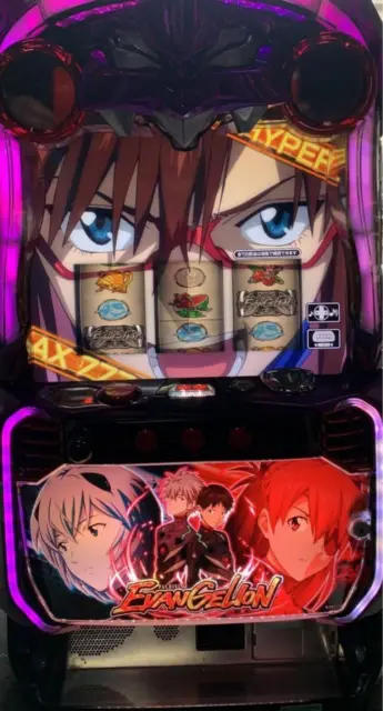 Neon Genesis Evangelion Bisty Slot machine Evangelion AT777 100V Anime Slot