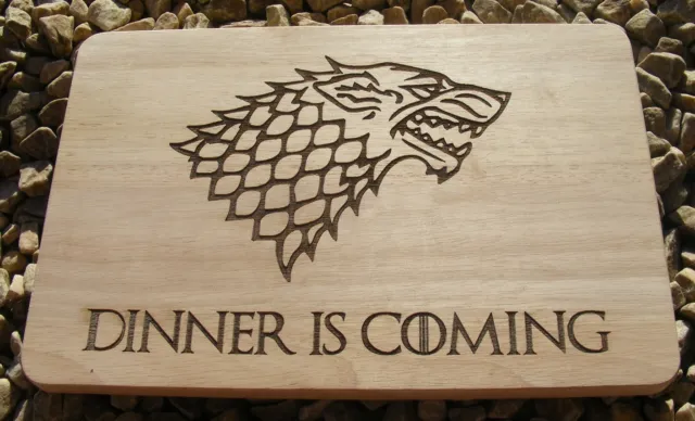 Game Of Thrones Kitchen Wooden Chopping Cutting Cheese Board Got  Xmas Gift Idea
