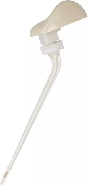 Trip Lever, Toilet, Plastic, Bone