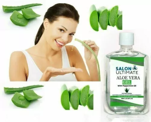 Aloe Vera Gel -99% Naturally Bio-Active Aloe Vera - Various Sizes 100ML UK POST