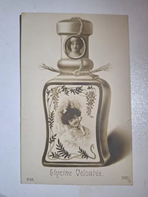 CPA  -  Carte Postale Ancienne( Parfum )  Glycine Veloutée BNK - Début an 1900