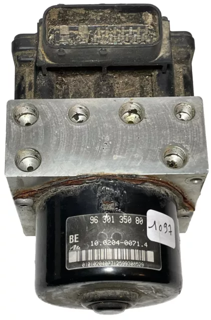 9630135080 Bloc hydraulique Pompe  Abs ATE 10020400714 962862638B Peugeot 206