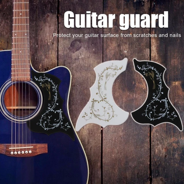 2pcs Folk Acoustic Guitar Pickguard Anti Scratch Protector Pick Guard Stickers