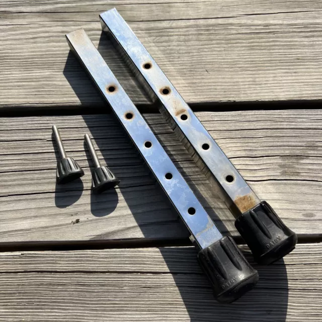 Nordic Track Pro Skier Replacement Parts - 2 Adjustable Height Legs & Feet /Pins