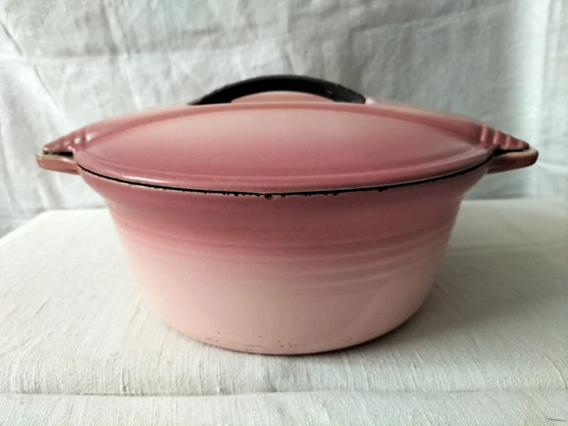 Le crucible FUTURA, Raymond LOEWY Design JL Barrault pink 26 cm