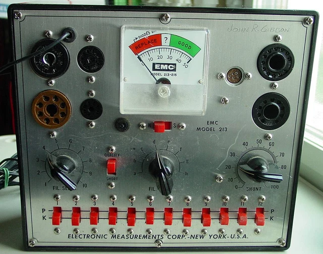 EMC 213 Vacuum Tube Tester