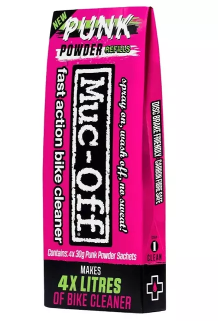 Muc-Off Punk Powder 2x2 Beutel Fahrradreiniger Pulver biologisch abbaubar