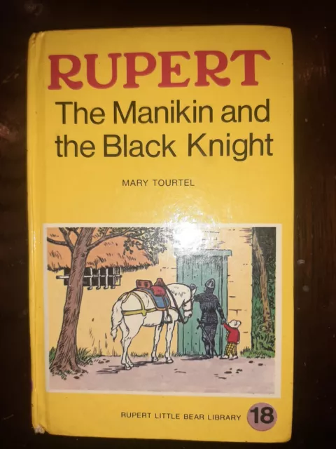 Rupert Little Bear Book By Mary Tourtel Colectable Vintage Rare