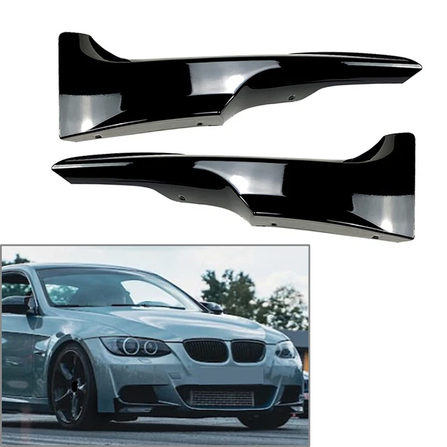 Front Bumper Lip Corner Splitters Fit For BMW 3 Series E92 E93 M-Tech 325i 06-09