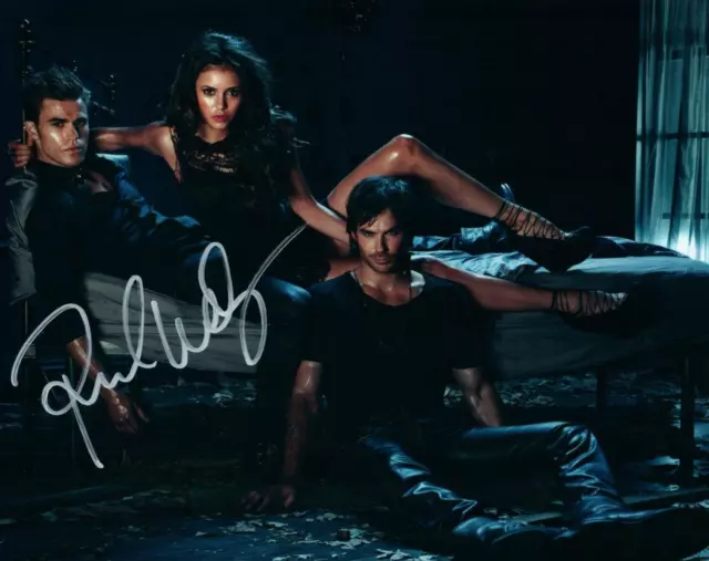 Paul Wesley signed 8x10 autographed Photo + COA