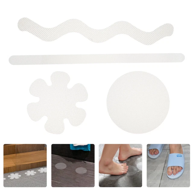 24 pz nastro adesivo antiscivolo accessori vasca da bagno adesivo portato con sé