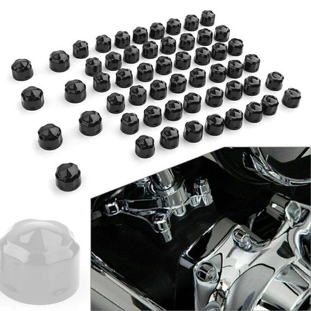 Engine Bolt Cap Set for Harley Road King Electra Glide 99-16 FLHX FLHTK hs
