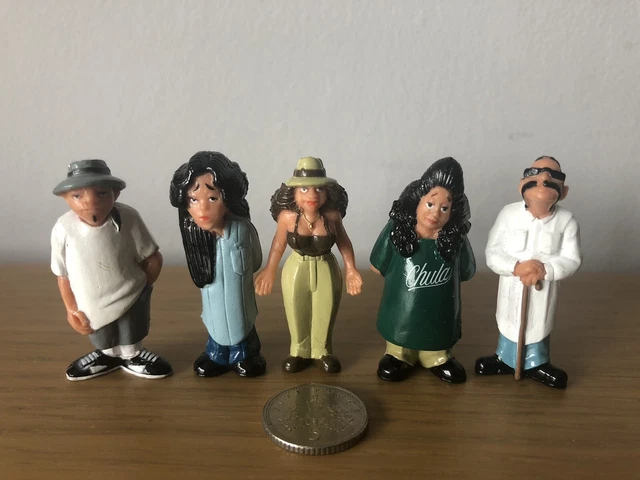 COLLECTIBLE HOMIES Figures Series Chato Suave Shy Girl Bouncy