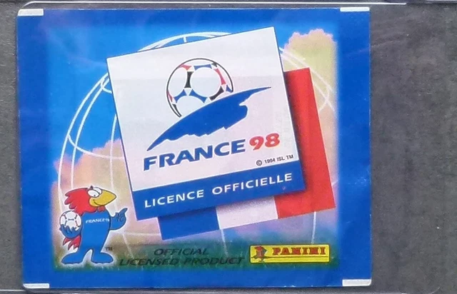 POCHETTE WORLD CUP Coupe du Monde France 98 Bustina Tüten Pack Panini