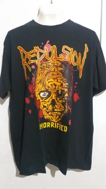 Repulsion horrified T shirt death metal grindcore carcass napalm death