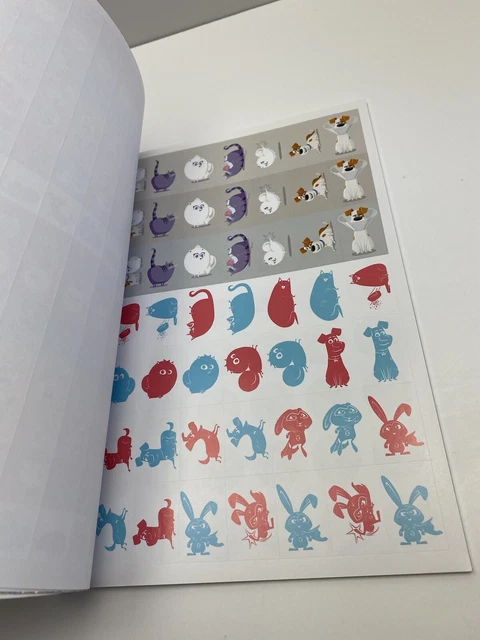 the secret life of pets 2 sticker book 1000 pc + activity book 4