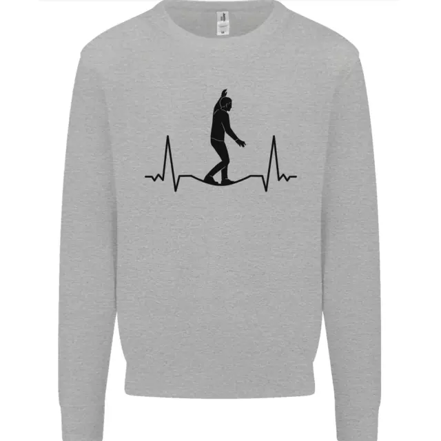 Tightrope Walking Walker Funambulism Mens Sweatshirt Jumper