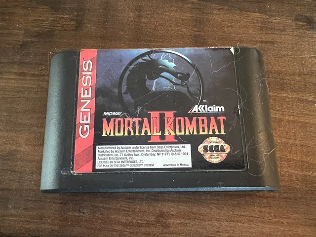 SEGA MEGA DRIVE Mortal Kombat II 2 - PAL - Grade A $34.90 - AU