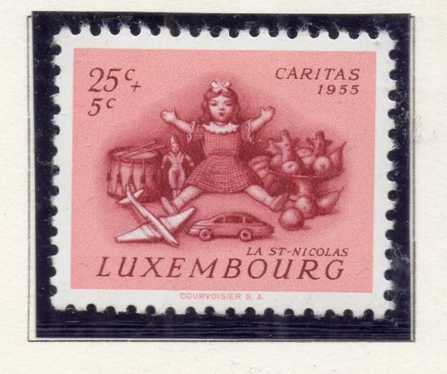 Luxembourg 1955 Early Issue Fine Mint Hinged 25c. NW-134310