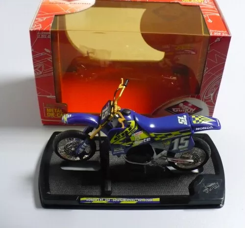 HONDA CFR 450 -PILOTA SETE GIBERNAU -SCALA 1:10 GUILOY  Ref.13504