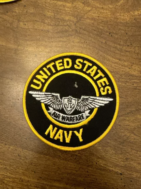 Us Navy Naval Air Warfare Hat Patch Aircrewman Uss Pin Carrier Chief Sailor