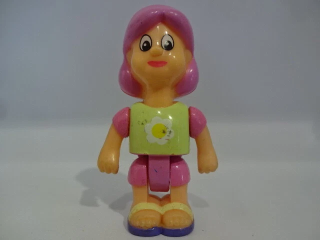 Sammelfigur / Bewegliche Figur / Frau mit lila Haar - 55 mm