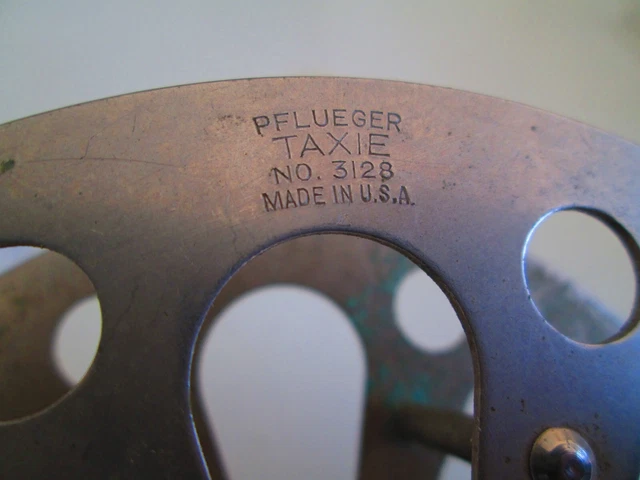 Moulinet Pflueger Taxie Vintage – USA – Pêche En Mer – Très Ancien (25796)