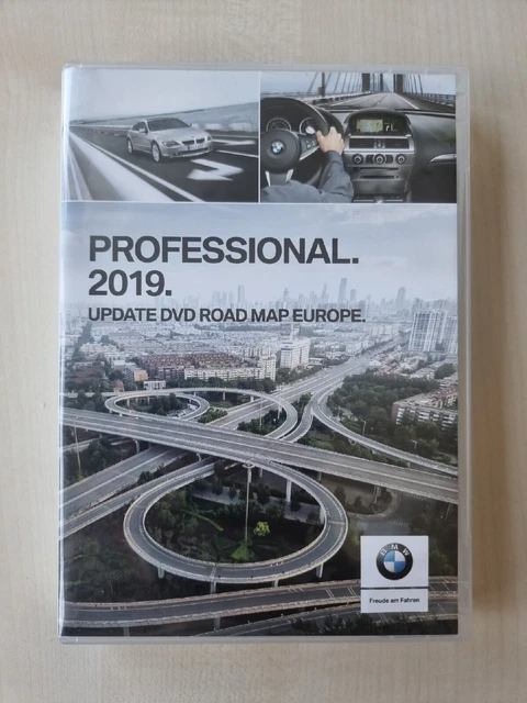 BMW Navi Update Professional 2019 DVD Road Map Europa