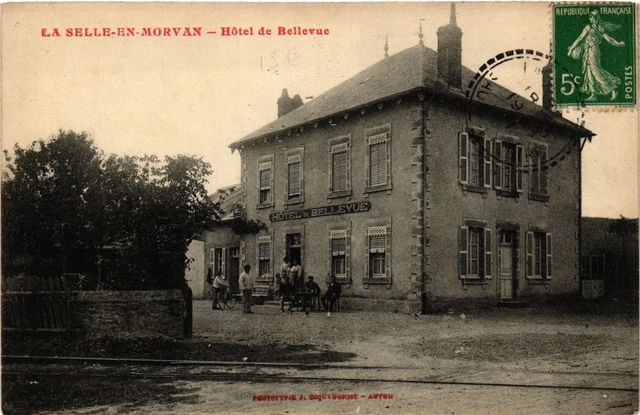 CPA AK La SELLE en Movan Hotel de Bellevue (421312)
