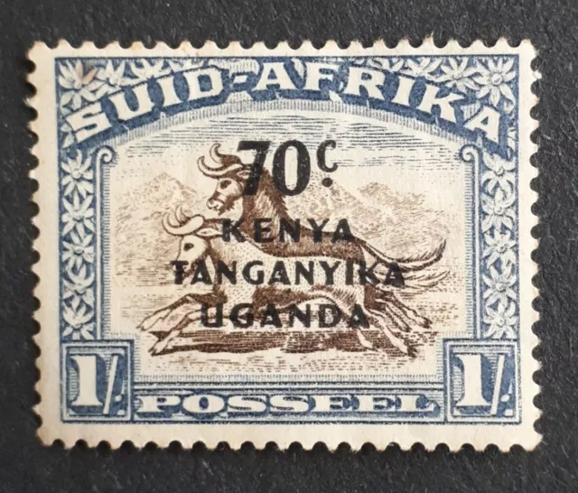 Kenya Uganda Tanganyika Overprinted Stamp 1942, Sg 154, Mint Lightly Hinged