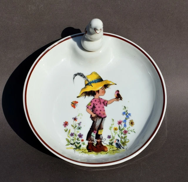 Assiette à bouillie avec bouchon Limoges - Collection