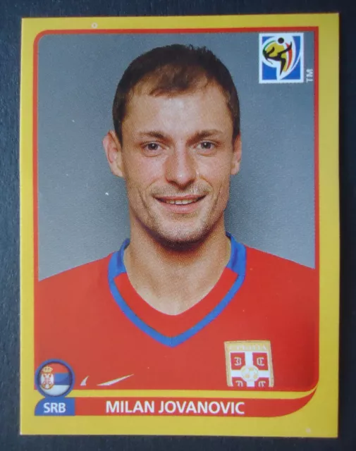 Panini 312 Milan Jovanovic Serbia WM 2010 Südafrika # Swiss Special Edition