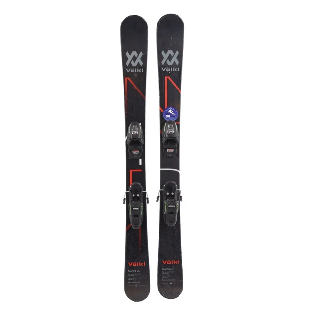 118cm Volkl Mantra Jr All-Mountain Skis + Marker Free Jr Binding - 2018- USED