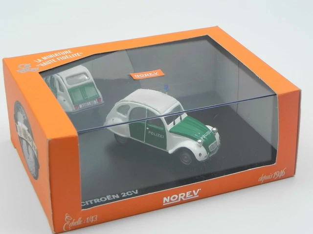 A62 1:43 NOREV COLLECTION CITROEN 2CV 2 CV CHARLESTON MARRON NOIR MIB