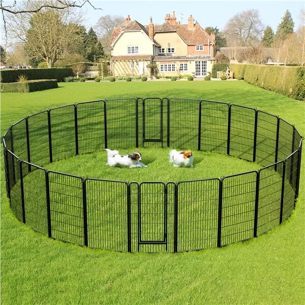 Large Dog Playpen Cat Fence Pet Exercise Pen for Large/Medium Dogs/Small Animals