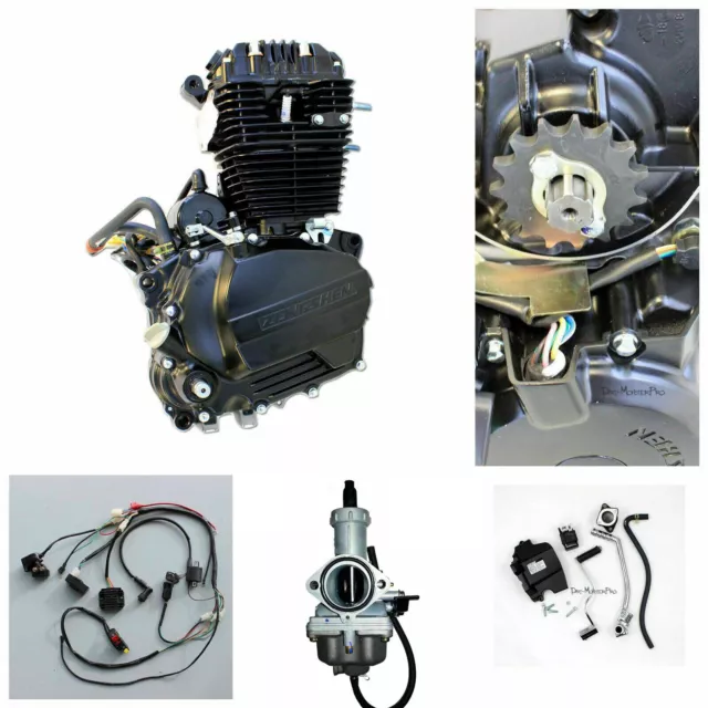 ZONGSHEN 250CC OHC Engine Motor Manual Clutch kit wiring harness