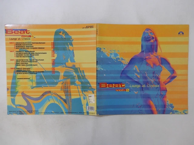 VARIOUS - BOSSA Galore - Lounge At Cinevox - Used Vinyl Record