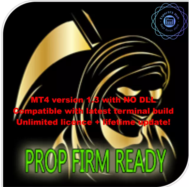 The GOLD REAPER MT4 Prop Firm Forex EA live result unlimited TESTED WORKING v1.3