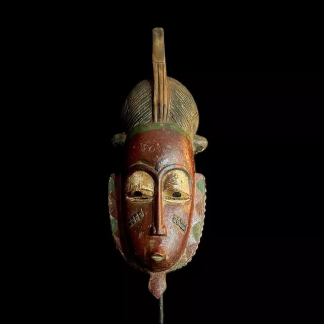 Maschere africane Antica maschera africana Baule Guro come maschera tribale...